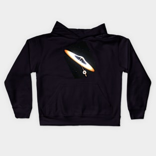 black hole nice Art design. Kids Hoodie